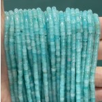 No_887_Enhanced Amazonite Colored Chalcedony Disc (heishi) Spacer Beads_2*3mm_(Sold Per Strand)