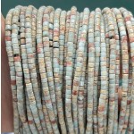 No_888_Synthetic Shoushan Stone Disc (heishi) Spacer Beads_2*3mm_(Sold Per Strand)
