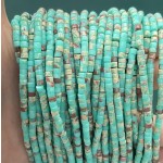 No_893_Synthetic Green Imperial Jasper Disc (heishi) Spacer Beads_2*3mm_(Sold Per Strand)