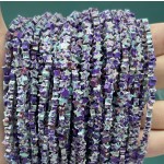 No_986_Synthetic Purple Imperial Jasper Flat Five Pointed Star_4mm_(Sold Per Strand)