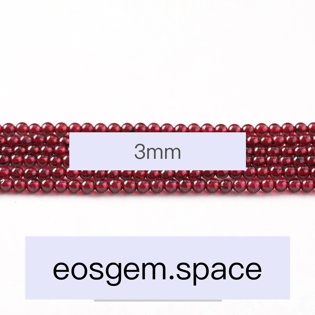 No_4017_7A Natural Garnet Beads_3mm_(Sold Per Strand)