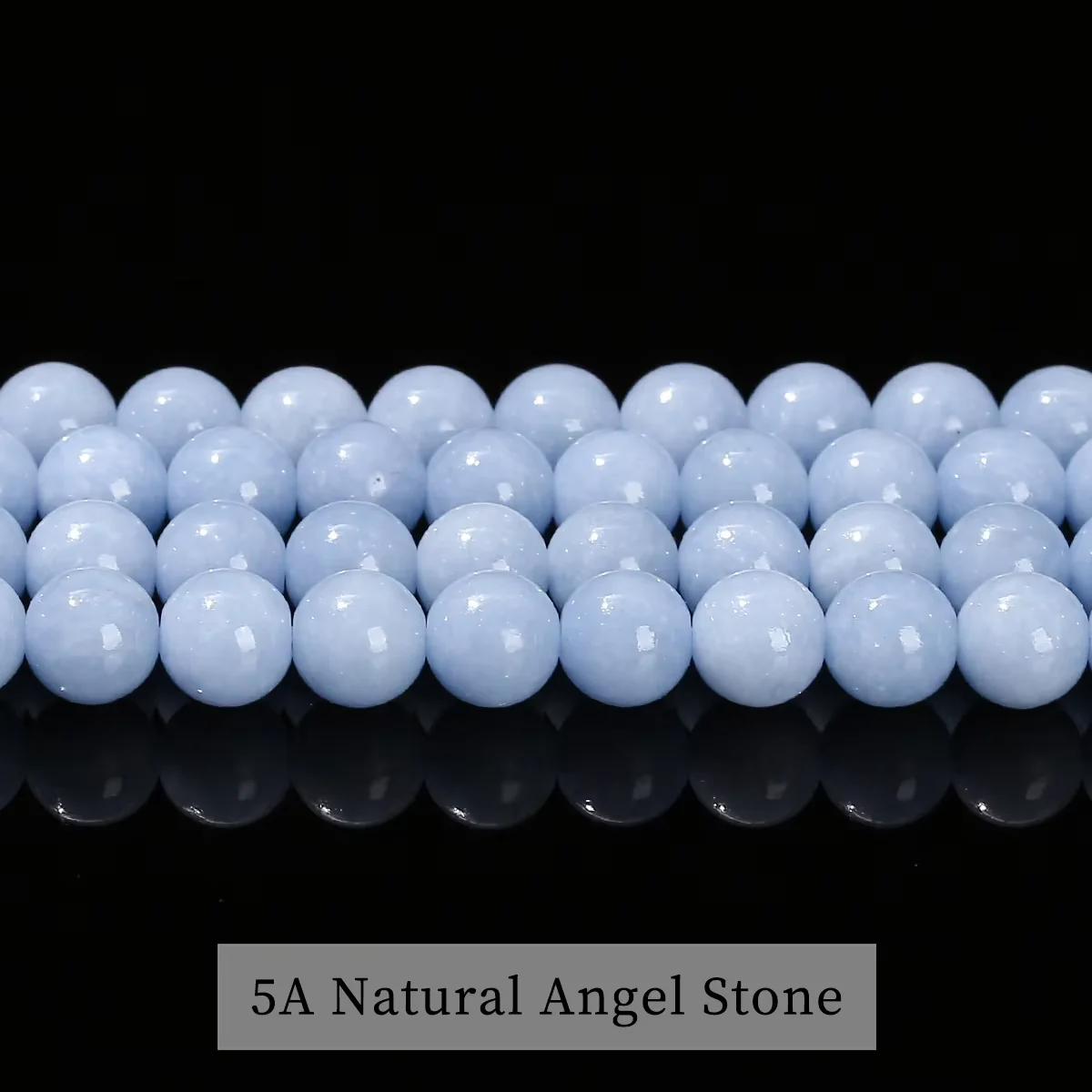 No_4362_5A Natural Angel Stone Beads_10mm_(Sold Per Strand)