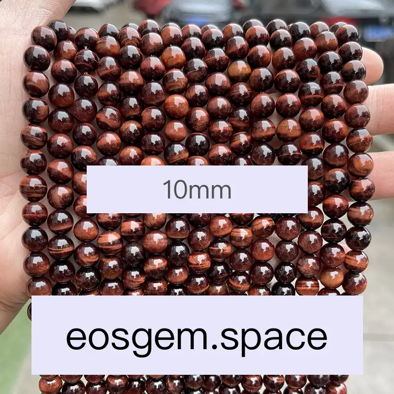 No_4408_7A Natural Red Tiger Eyes Stone Beads_10mm_(Sold Per Strand)