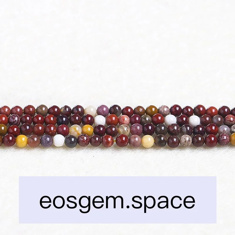 No_4515_Natural  Mookiate Stone Beads_2mm_(Sold Per Strand)