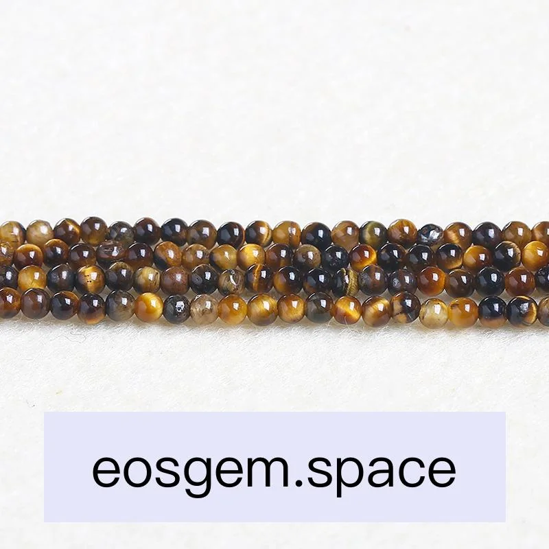 No_4518_Natural Yellow Tiger Eye Stone Beads_3mm_(Sold Per Strand)