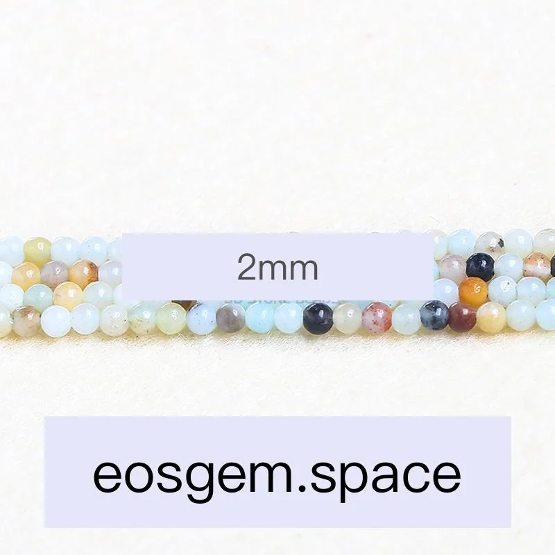 No_4531_Natural Amazon Stone Beads_2mm_(Sold Per Strand)