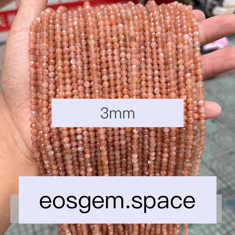 No_4599_Natural Faceted Orange Moonstone Beads_3mm_(Sold Per Strand)