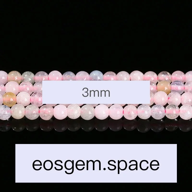 No_4613_Natural Morganite Beads_3mm_(Sold Per Strand)