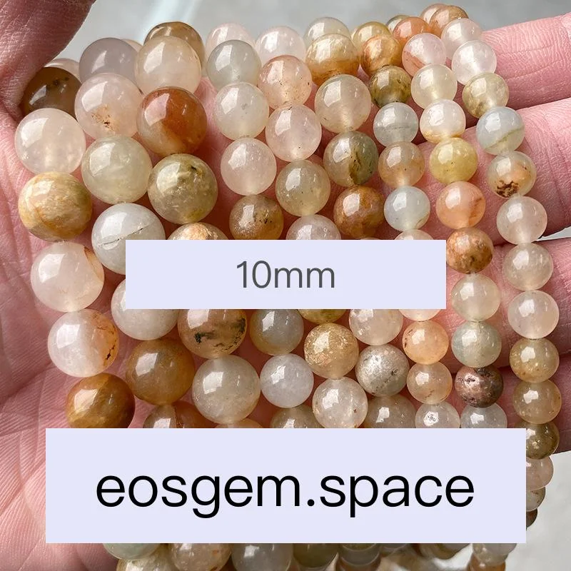 No_4689_Natural Red Grass Stone Beads_10mm_(Sold Per Strand)