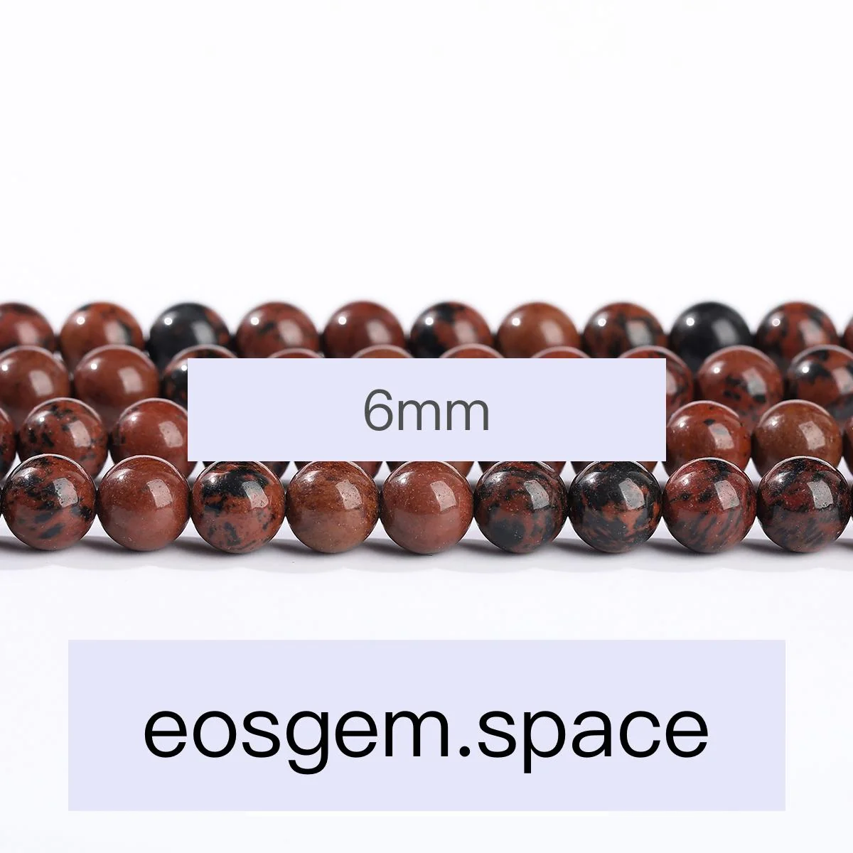 No_4974_Natural Gold Swan Stone Beads_6mm_(Sold Per Strand)