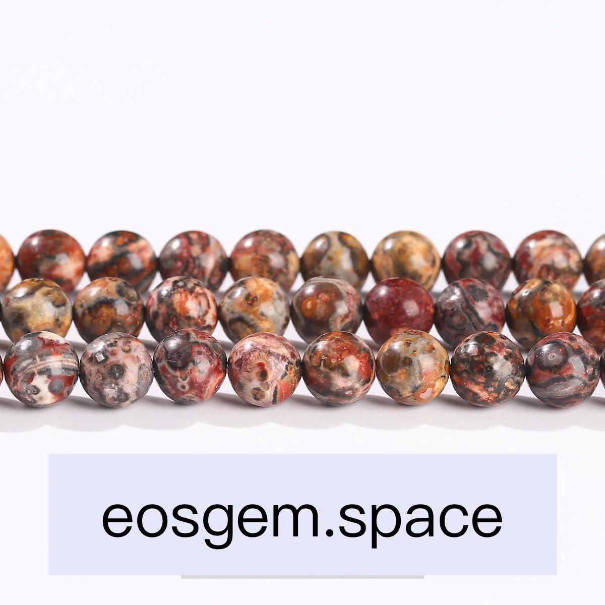 No_4982_Natural Red Leopard Skin  Stone Beads_12mm_(Sold Per Strand)