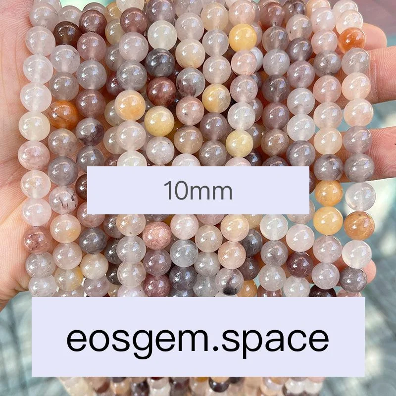 No_4986_Natural Violet Stone Beads_10mm_(Sold Per Strand)