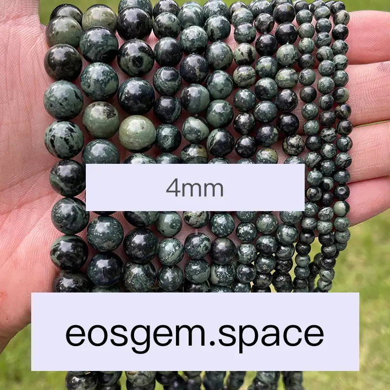 No_4992_Natural New Kambaba Jasper Beads_4mm_(Sold Per Strand)