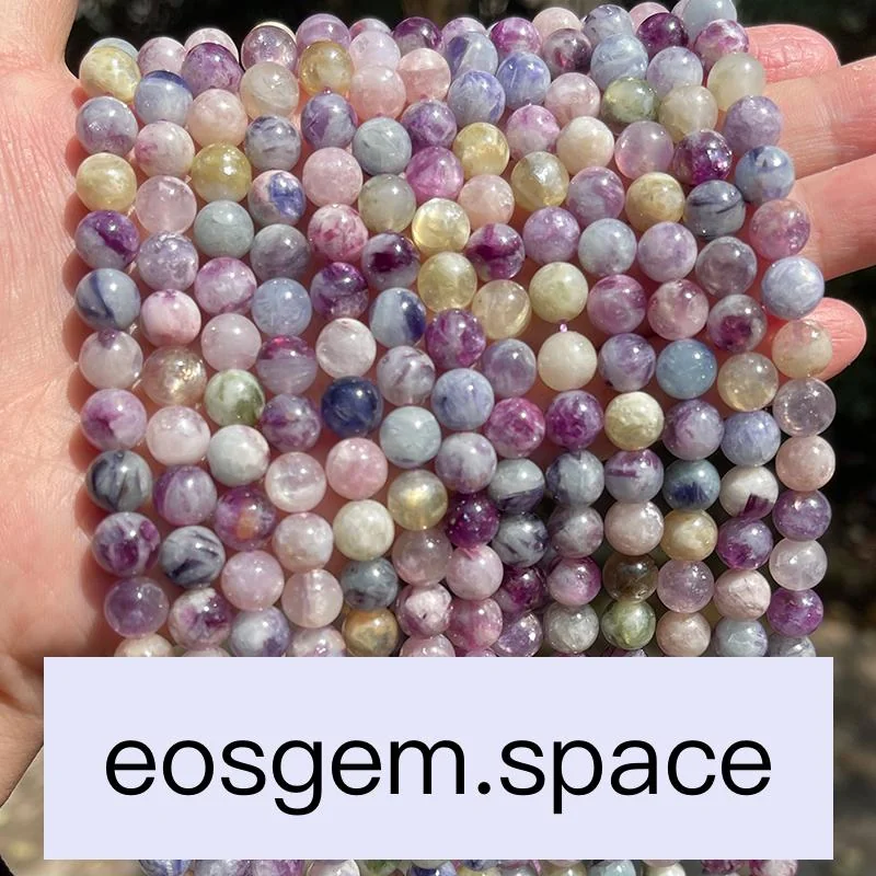 No_7002_Natural Multicolor Chlorite Beads_10mm_(Sold Per Strand)