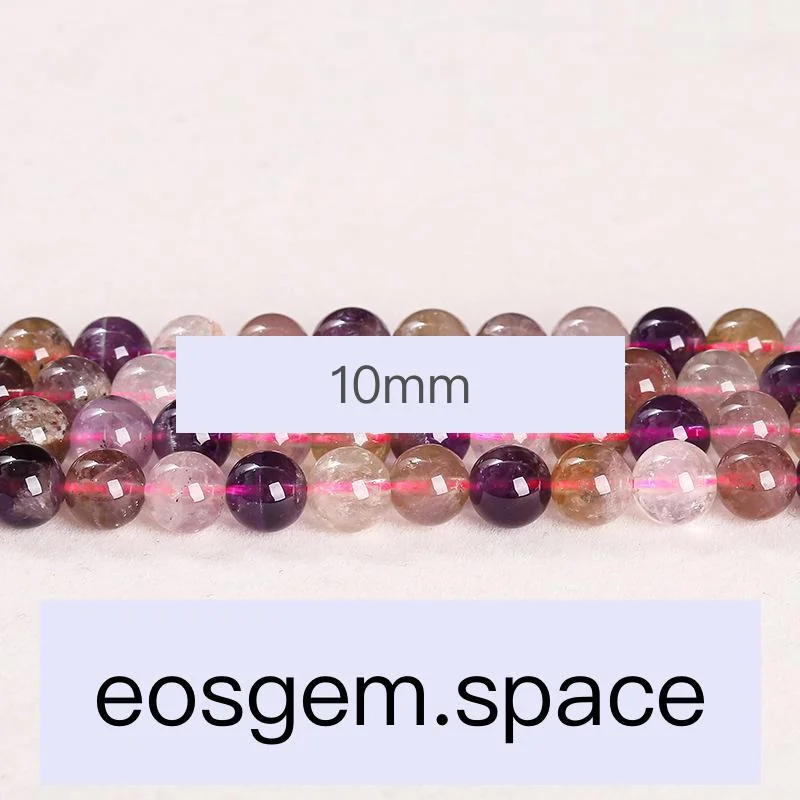 No_7379_Natural Colored Aurora Quartz Beads_10mm_(Sold Per Strand)