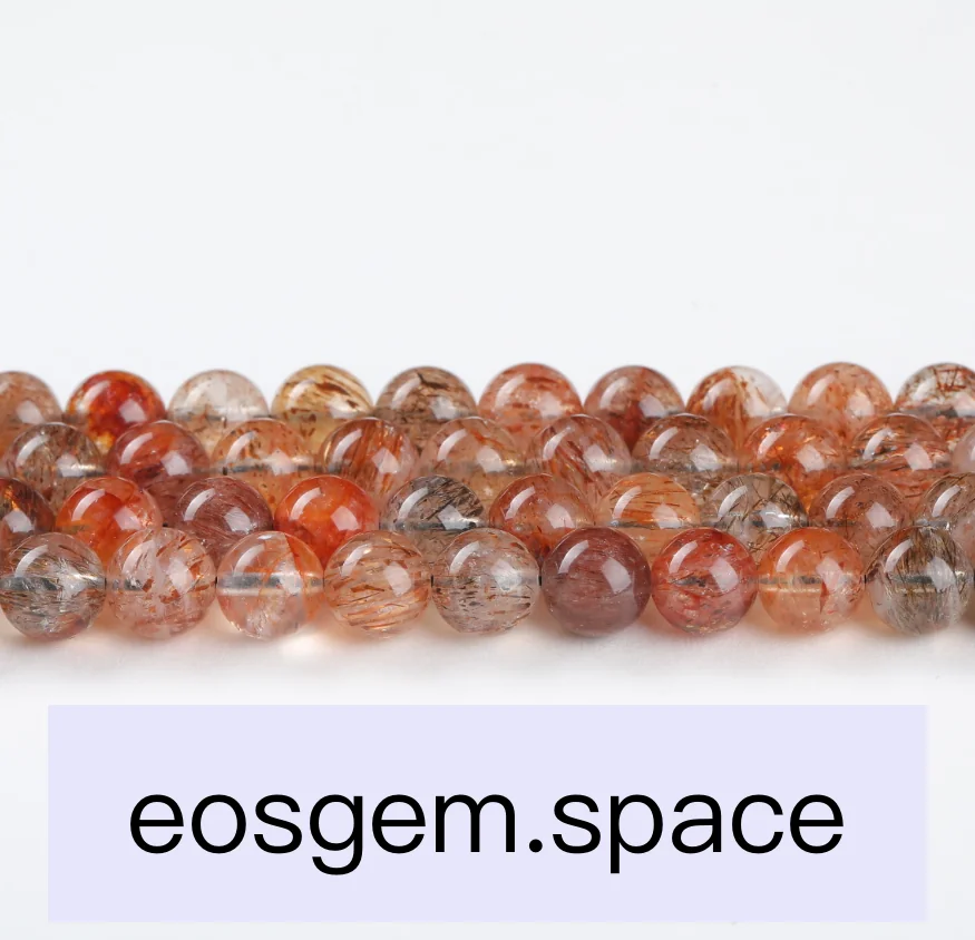 No_7411_5a Natural Black Super Seven Quartz Beads_10mm_(Sold Per Strand)
