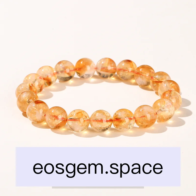 No_3013_5A Natural Yellow Citrine Bracelet_7mm_(Sold Per Strand)
