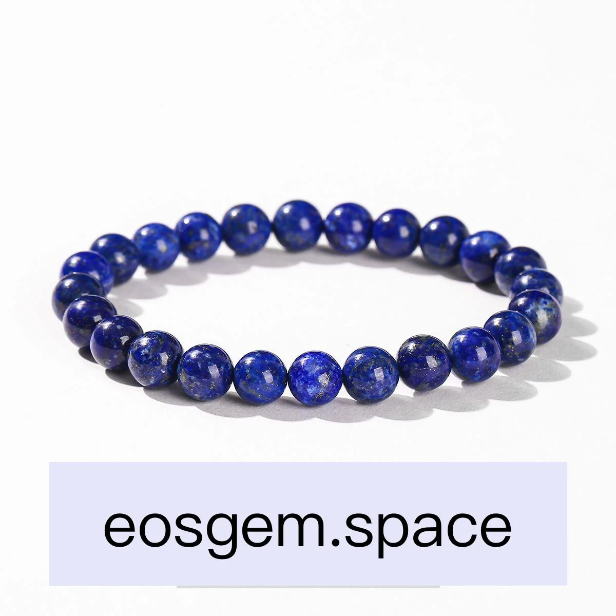 No_3261_3A Natural Lapis Lazuli Bracelet_8mm_(Sold Per Strand)