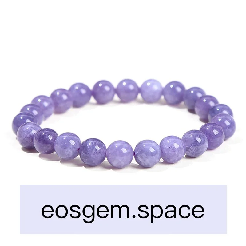 No_3301_Enhanced Purple Aquamarine Bracelet_8mm_(Sold Per Strand)