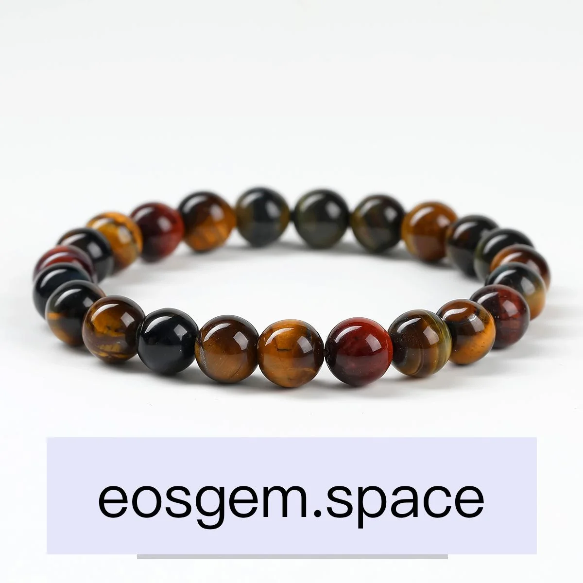 No_3322_3A Tri-Color Tiger Eye Bracelet_10mm_(Sold Per Strand)