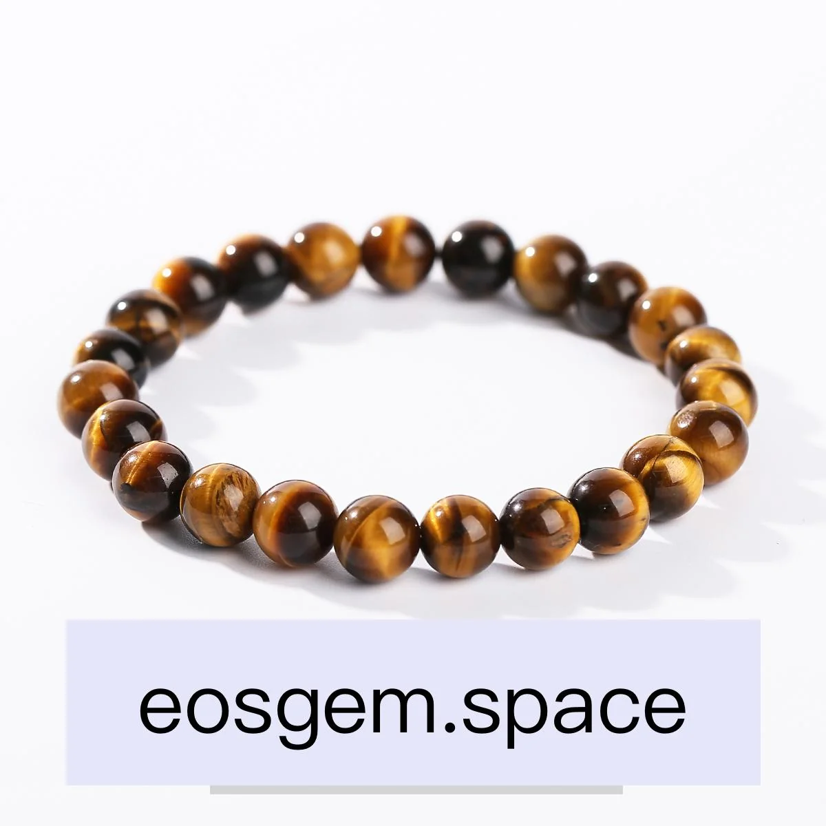No_3335_3A Natural Yellow Tiger Eye Bracelet_10mm_(Sold Per Strand)