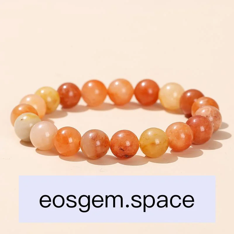 No_3524_Natural Red Aventurine Bracelet_6mm_(Sold Per Strand)