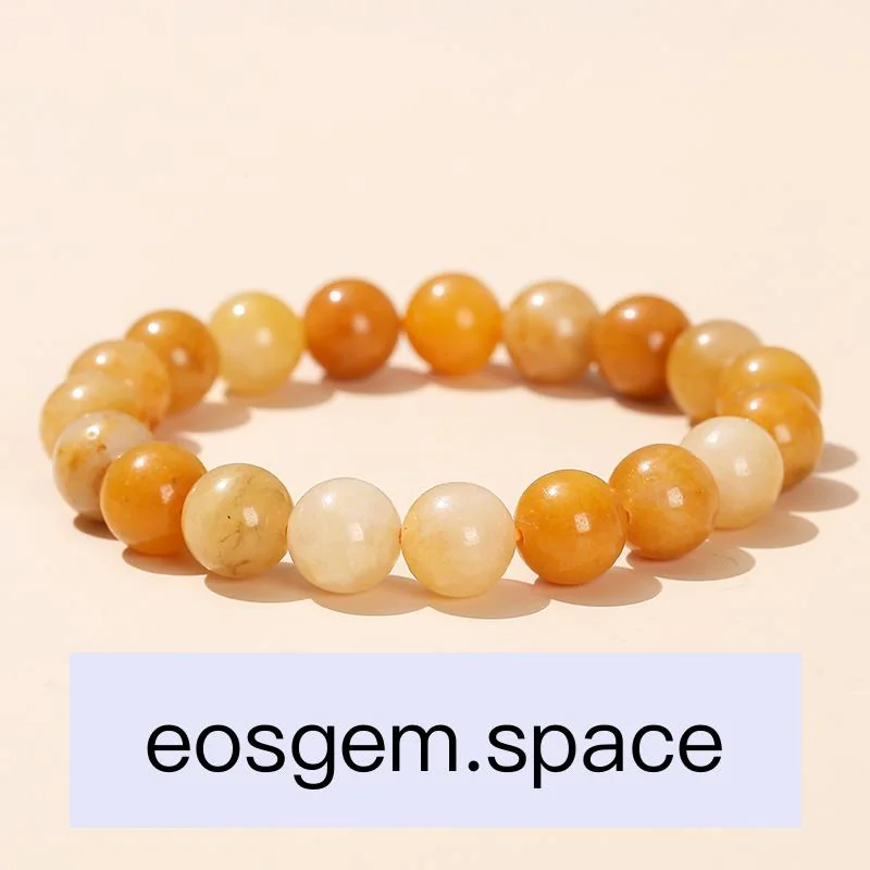 No_3530_Natural Yellow Aventurine Bracelet_6mm_(Sold Per Strand)